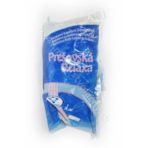 Prešovská Relaxa Nepenivá kúpeľová jódovaná soľ 1kg