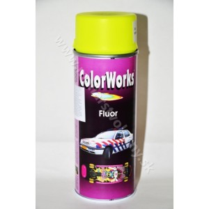 Color Works Fluor Yellow spray 400ml *