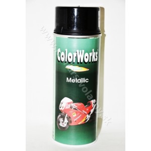 ColorWorks Metalic čierny 400ml*