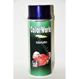 ColorWorks fialová metalíza lak 400ml*