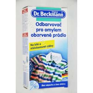Dr.Beckmann odfarbovač pre omylom zafarbené prádlo 75g*