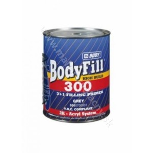 BodyFill 300 3+1 čierna 1l + Body 720 Hardener Normal 333ml*